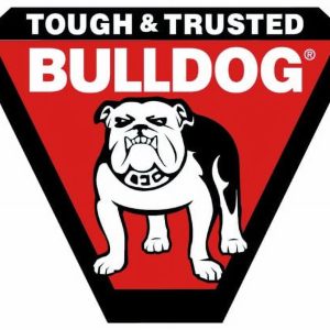 BULLDOG 151443 Round Trailer Jack, Side Mount, 2,000 lbs. Lift Capacity, Topwind, Bolt-On, 10 Inch Travel