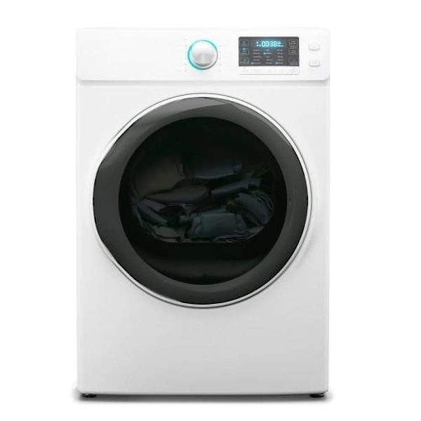 KoolMore 8 Cu. ft. Large Capacity Stackable Vented Electric Stackable Front Load Dryer in White, 240V. - Image 10