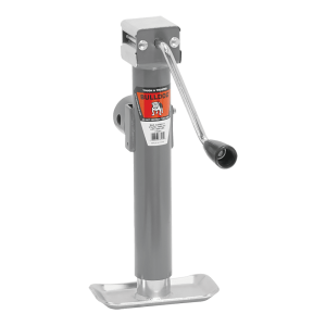 Bulldog 178201 5,000 Pound Capacity Tubular Sidewind Weld On Swivel Trailer Jack