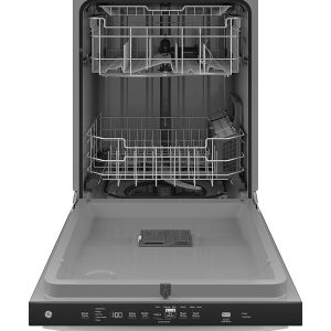 GE - Top Control Built-In Dishwasher with 3rd Rack, Dry Boost, 50 dBa - White