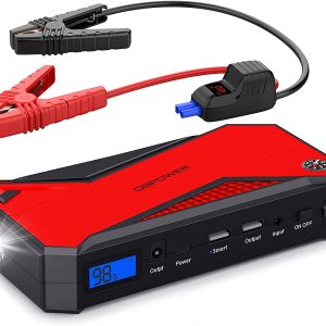 DBPOWER 800A Peak 18000mAh Portable Car Jump Starter Portable Battery Booster
