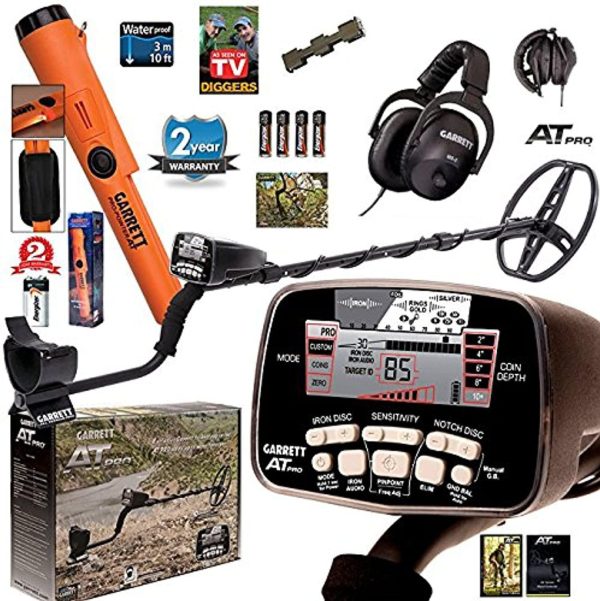 Garrett AT PRO Metal Detector with Pro-Pointer AT Underwater Pinpointer - Image 2