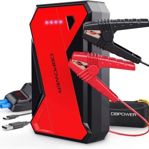 DBPOWER 1000A Portable Car Jump Starter 12V Lithium-Ion Auto Battery Booster Power Pack