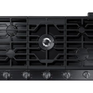 Samsung NA36N6555TG 36 inch Black Stainless 5 Burner Gas Cooktop