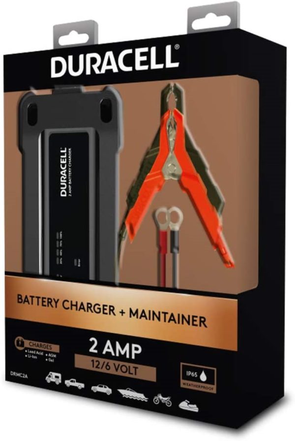 Duracell 2 amp Battery Charger + Maintainer - Image 3