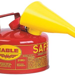 1 Pc, Eagle Steel Safety Gas Can 1 Gal