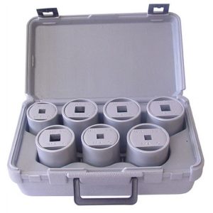 Kastar 41670 7 Piece Axle Nut Socket Set