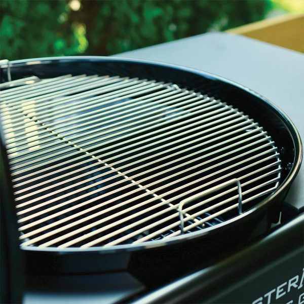 Slow 'N Sear® MasterKettle Charcoal Grill + Smoker - 22" Kettle Grill with Grill Cart and Built-in Side Table - Image 2