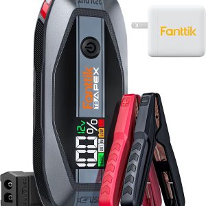 Fanttik 2000 Amp Jump Starter, 12V Car Battery Booster, 65W Two-Way Fast Charging