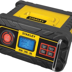 STANLEY 15 Amp Automotive Battery Charger with 50 Amp Engine Start (BC50BS) New