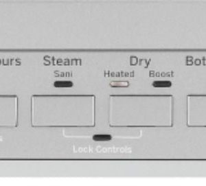 GE - Front Control Built-In Dishwasher with 3rd Rack, 50 dBA - Stainless steel
