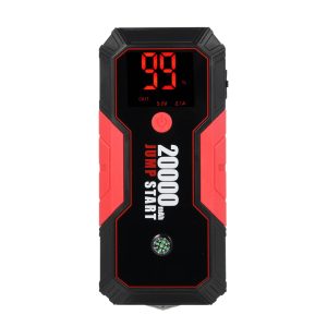 Lepmerk Emergency power supply, Supply Jump 600a Peak 12v Auto Battery Dn13 20000 MahPeak Current 20000 SupplyAuto 600a Peak Current Portable 12v Auto Current 20000 Mah