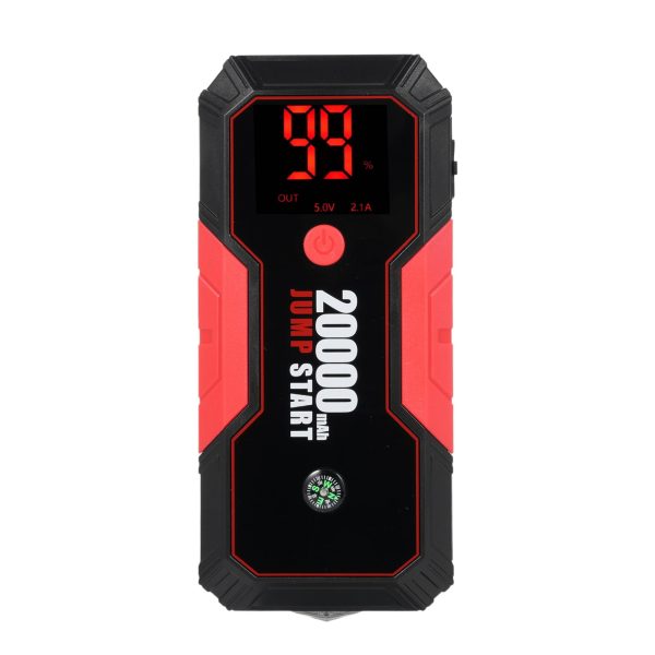 Lepmerk Emergency power supply, Supply Jump 600a Peak 12v Auto Battery Dn13 20000 MahPeak Current 20000 SupplyAuto 600a Peak Current Portable 12v Auto Current 20000 Mah