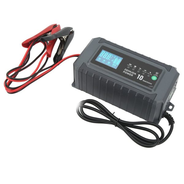 Smart Battery Charger Fully Automatic Intelligent Battery Charger Maintainer for 12V 24V EU Plug 220V - Image 3