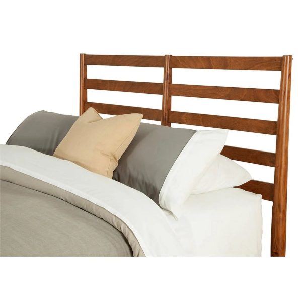 Home Square 4 Piece Set with Small TV Console Full Wood Bed & Large Nightstand - Image 6