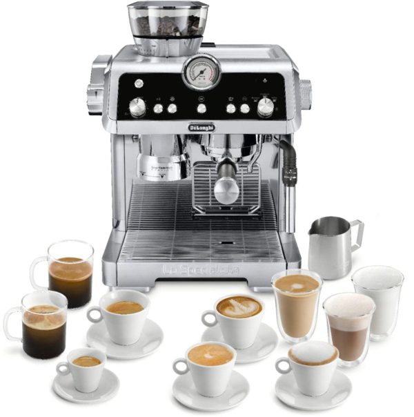De'Longhi - La Specialista Espresso Machine with 19 bars of pressure and Milk Frother - Stainless Steel - Image 3