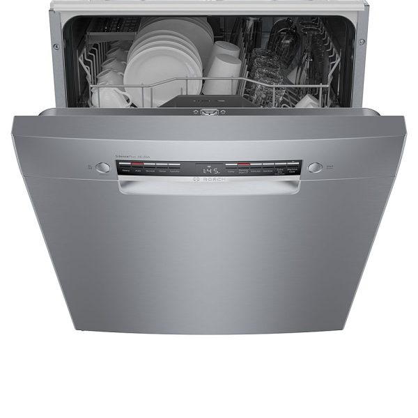 Bosch - 300 Series 24" Front Control Smart Built-In Dishwasher with 3rd Rack and 46 dBA - Silver - Image 19