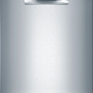 Bosch - 300 Series 24" Front Control Smart Built-In Dishwasher with 3rd Rack and 46 dBA - Silver