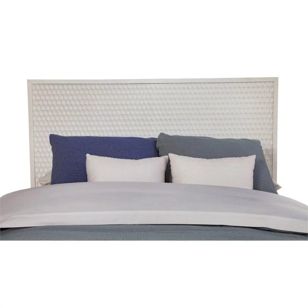 Home Square 3 Piece Furniture Set with 2-Drawer Nightstand & Full Wood Headboard - Image 10