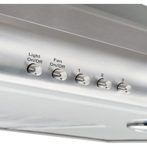 Frigidaire - 36" Convertible Range Hood - Stainless steel