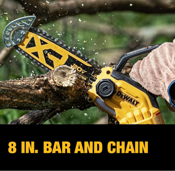 DW 20V MAX 8" Pruning Chainsaw Brushless Cordless Kit DCCS623L1 from DW - Image 9