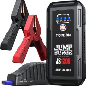 Car Jump Starter 10000mAh 1200A 12V Topdon JS1200 Portable Car Battery Charger