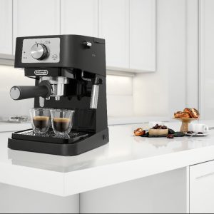 De'Longhi - Stilosa 15 Bar Pump Espresso Machine EC260BK - Black and Stainless