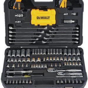 DEWALT Mechanics Tools Kit and Socket Set, 142-Piece, MM (DWMT73802)