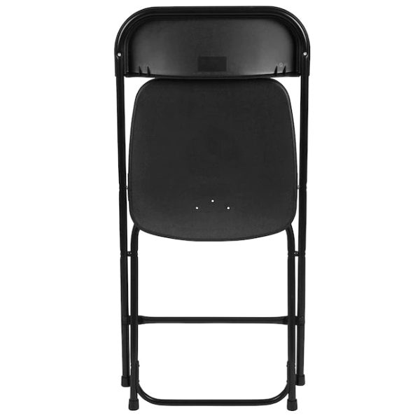 Flash Furniture 10-Pack Black Standard Folding Chair with Solid Seat (Indoor) - Image 6