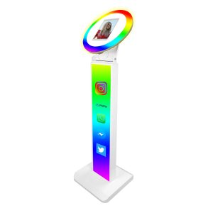 Automatic Selfie 12.9 inch Ipad Photo Booth Floor Stand Selfie PhotoBooth for Wedding Party…