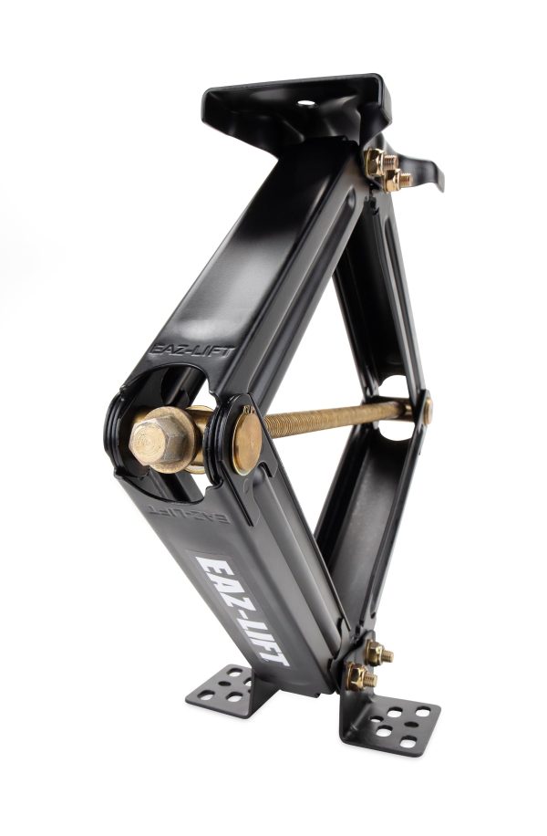 Camco Eaz-Lift Heavy-Duty Scissor Jacks | Certified 7,500lb Load Capacity | Powder-Coated, 2- Pack | 24-inch, Black(48830) - Image 8
