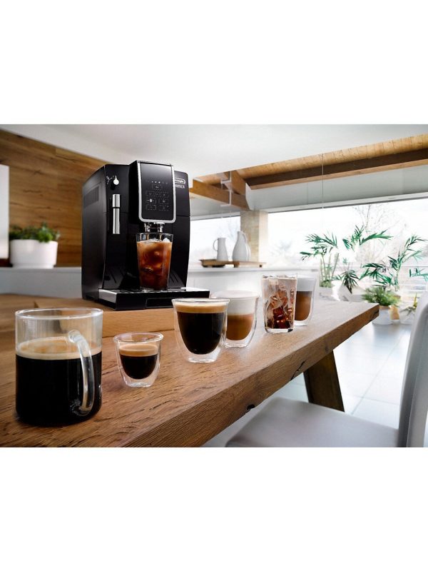De'Longhi - Dinamica Espresso Machine with 15 bars of pressure and Milk Frother - Black/Stainless - Image 6