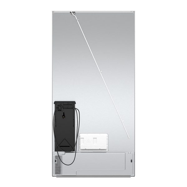 Bosch - 800 Series 20 Cu. Ft. 4-Door French Door Counter-Depth Smart Refrigerator with Beverage Cooler Drawer - Stainless steel - Image 7