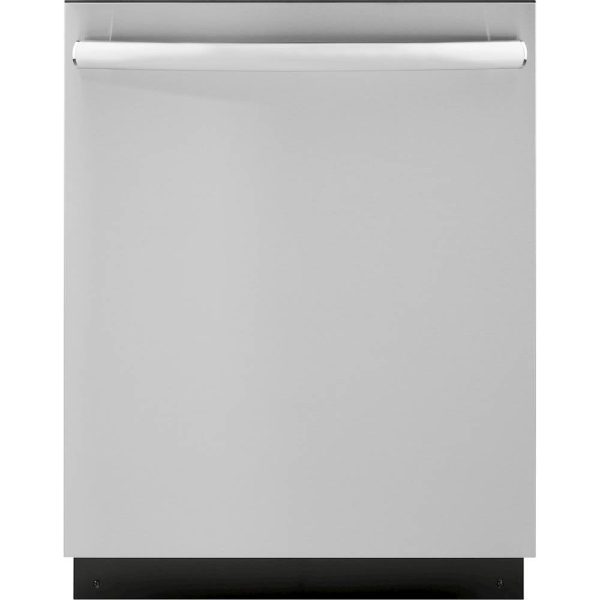 GE - 24" Top Control Built-In Dishwasher with Stainless Steel Tub - Stainless steel - Image 9