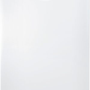 Bosch - 100 Series 24" Front Control Built-In Dishwasher with Hybrid Stainless Steel Tub - White