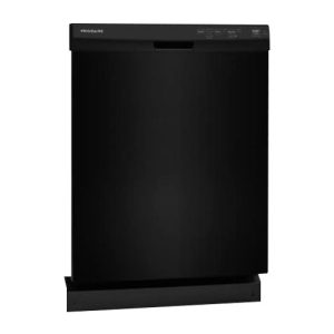 Frigidaire - 24" Front Control Tall Tub Built-In Dishwasher - Black
