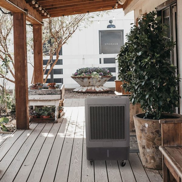 Hessaire MC61M Indoor/Outdoor Portable 1,600 Sq Ft Evaporative Swamp Air Cooler - Image 6