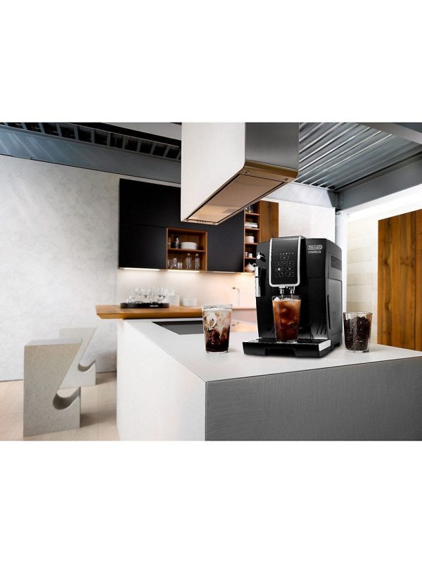 De'Longhi - Dinamica Espresso Machine with 15 bars of pressure and Milk Frother - Black/Stainless - Image 5