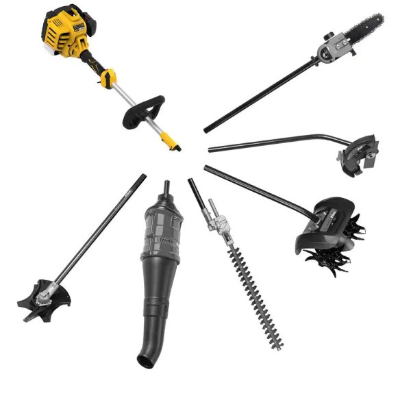 DEWALT DXGST227CS 27 cc 2-Stroke Gas Curved Shaft String Trimmer with Attachment Capability - Image 9