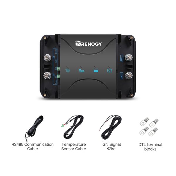 Renogy DCC50S 12V 50A DC-DC On-Board Battery Charger with MPPT for Gel, AGM, and Lithium Batteries Using Multi-Stage Charging, in RVs, Cars, Boats, Yachts - Image 3