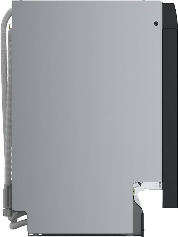 Bosch - 300 Series 18" Front Control Smart Built-In Dishwasher with 3rd Rack and 46 dBA - Black - Image 3