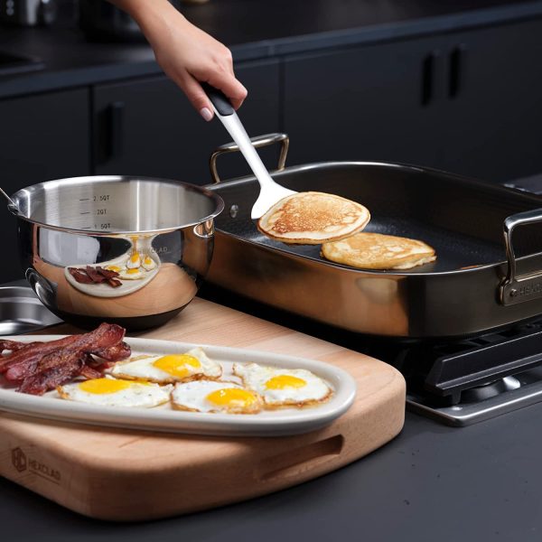 HexClad Non Stick Induction Compatible Stainless - Image 7