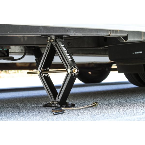 Camco Eaz-Lift Heavy-Duty Scissor Jacks | Certified 7,500lb Load Capacity | Powder-Coated, 2- Pack | 24-inch, Black(48830) - Image 13