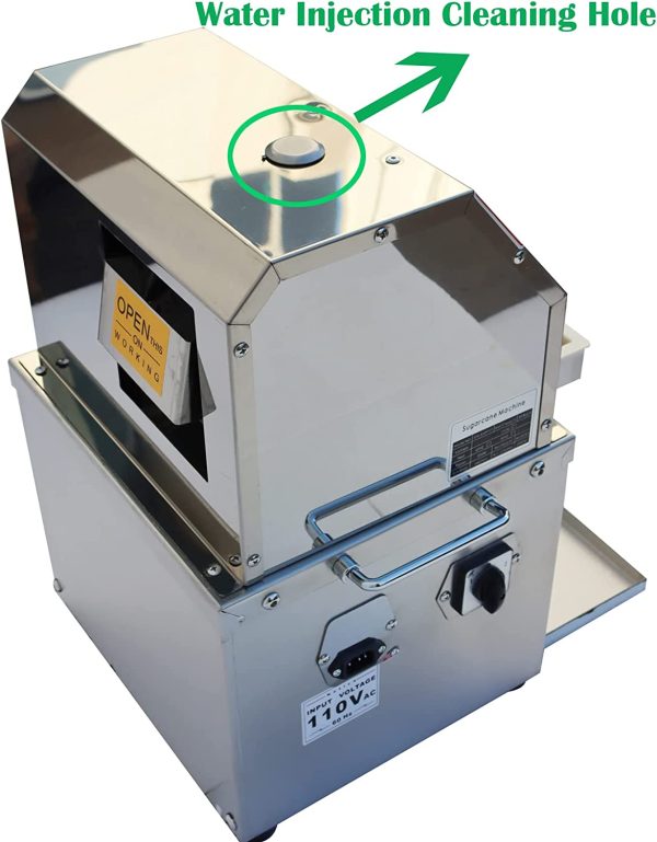 EQCOTWEA Electric Sugar Cane Juicer Press Machine Sugarcane Juice Extractor Commercial Juicing Kumquat Citrus Ginger - Image 5