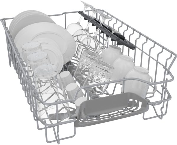 Bosch - 300 Series 18" Front Control Smart Built-In Dishwasher with 3rd Rack and 46 dBA - Silver - Image 21