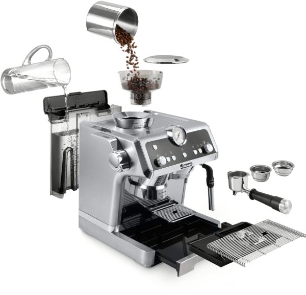 De'Longhi - La Specialista Espresso Machine with 19 bars of pressure and Milk Frother - Stainless Steel - Image 2