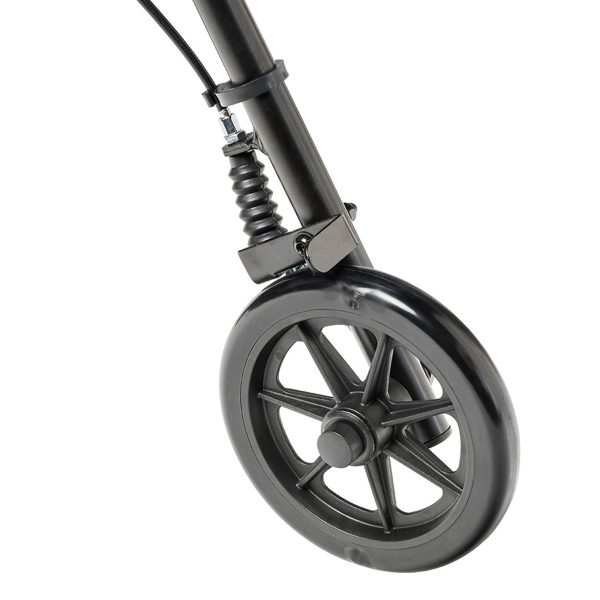 Drive Medical Adjustable Height Aluminum Frame Rollator with 6 Inch Casters, Red💝 Last Day For Clearance - Image 5