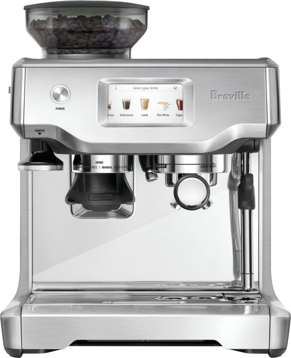 Breville - the Barista Touch Espresso Machine with 15 bars of pressure, Milk Frother and intergrated grinder - Stainless Steel - Image 9