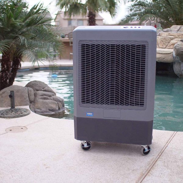 Hessaire MC61M Indoor/Outdoor Portable 1,600 Sq Ft Evaporative Swamp Air Cooler - Image 5