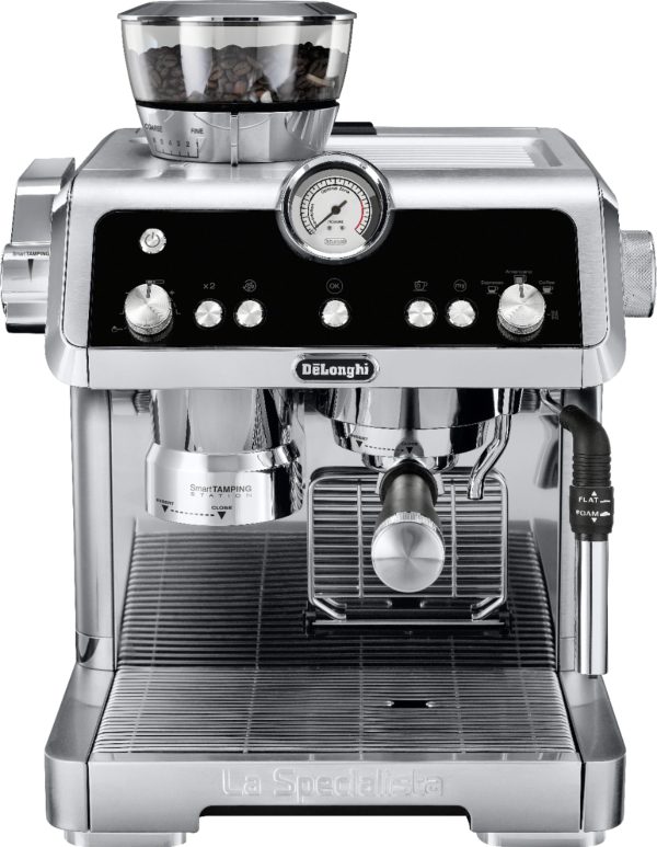 De'Longhi - La Specialista Espresso Machine with 19 bars of pressure and Milk Frother - Stainless Steel - Image 6